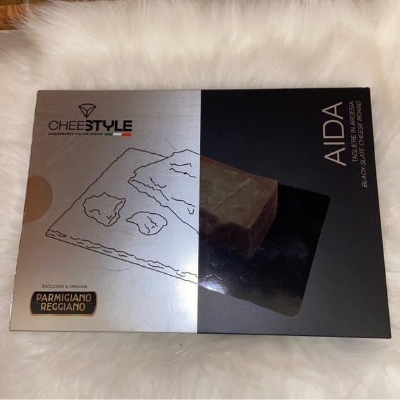 BNIB Cheestyle black  slate cheeseboard - Picture 2 of 8